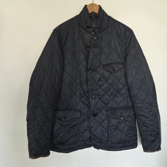 Barbour Jacket Beacon Sports Quilted Dept B Captain Phillips - Picture 6 of 16
